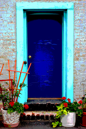 The Blue Door